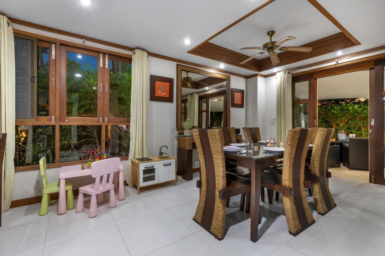 3 Bedroom Pool Villa - Kids Paradise In A Beachside Resort Choeng Mon Kültér fotó